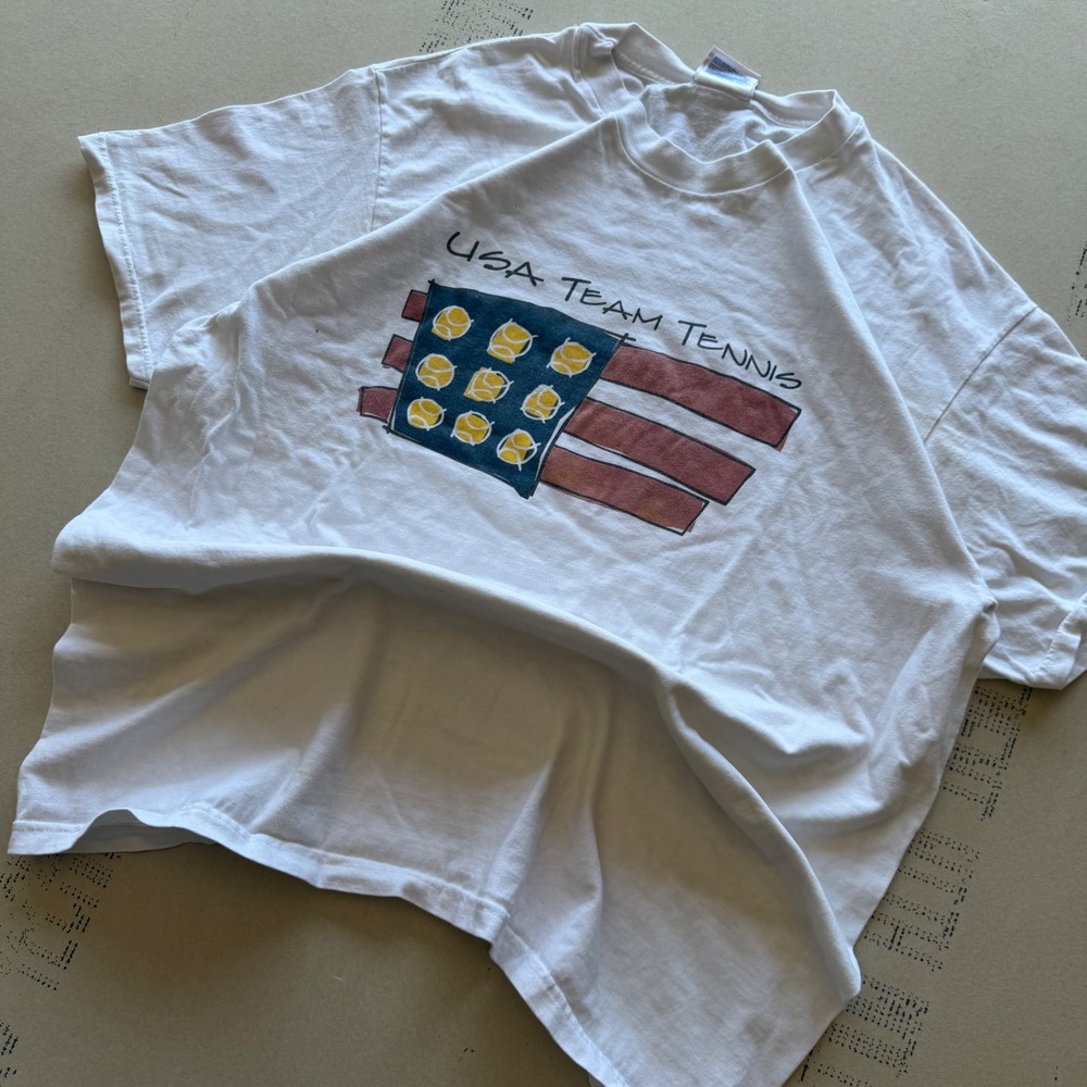 Vintage 90's USTA USA Team Tennis T-shirt